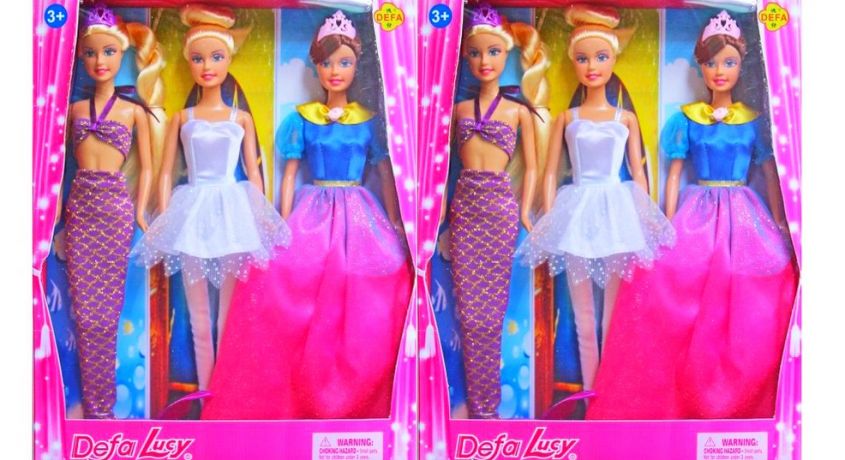 Модельные куклы от «Vmeste Club»! Скидка 50% на набор из 3-х кукол Defa Lucy.