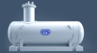 Газгольдер «VPS» с высокими патрубками 6400 л.