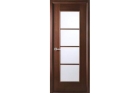 Межкомнатная дверь «Модерн Плюс», натуральный шпон (цвет венге)