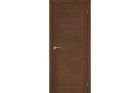 Межкомнатная дверь «Вуд Модерн-21», натуральный шпон (цвет Golden Oak)