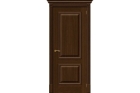 Межкомнатная дверь «Вуд Классик-12», натуральный шпон (цвет Golden Oak)