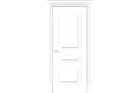 Межкомнатная дверь «Вуд Классик-14», натуральный шпон (цвет Whitey)