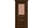 Межкомнатная дверь «Вуд Классик-15.1», натуральный шпон (цвет Golden Oak)