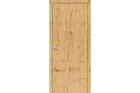 Межкомнатная дверь «Вуд Флэт-0.V», натуральный шпон (цвет Barn Oak)