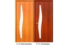 Межкомнатная ламинированная дверь «6С», (цвет Л-12 Миланский Орех, Л-11 Итальянский Орех)