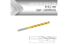 Сверло по металлу стандарт DIN338 SN HSS-G TiN D-6,1 мм (арт. 12020610)
