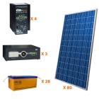 Солнечная электростанция 140 кВт*ч в сутки HYBRID PRO