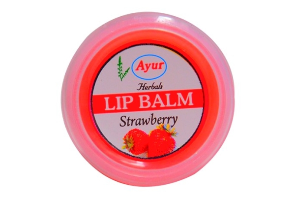 Бальзам для губ Клубника. Ayur Lip Balm - Strawberry.