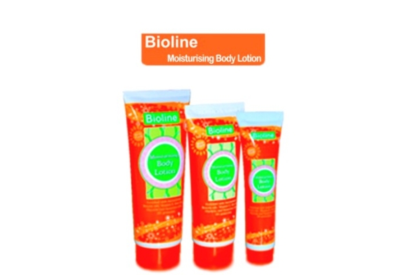 Увлажняющий лосьон для тела Биолин с защитой от солнечных лучей Bioline