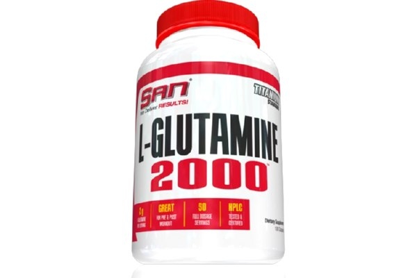 SAN L-GLUTAMINE 2000 (100 капсул)