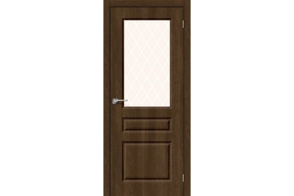 Межкомнатная дверь ПВХ «Скинни-15», (цвет Dark Barnwood)