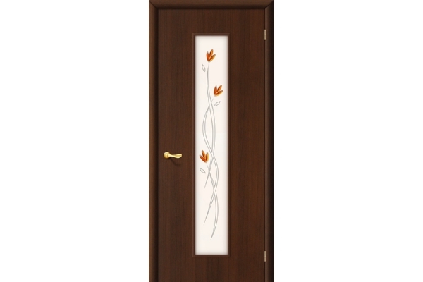 Межкомнатная ламинированная дверь «22Х», (цвет Л-13 Венге)