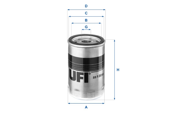 Масляный фильтр арт: UFI 23.130.02