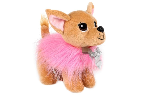 Интерактивный щенок &quot;Мой питомец&quot; Собака чихуахуа 19см в розовой сумочке