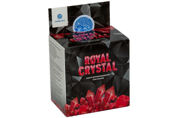 Набор для выращивания кристаллов Intellectico "Royal Crystal. Красный"