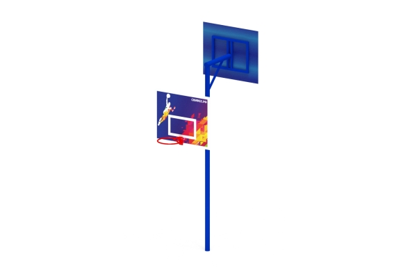 Стойка баскетбольная для двора комбинированная СО 2.70.03 