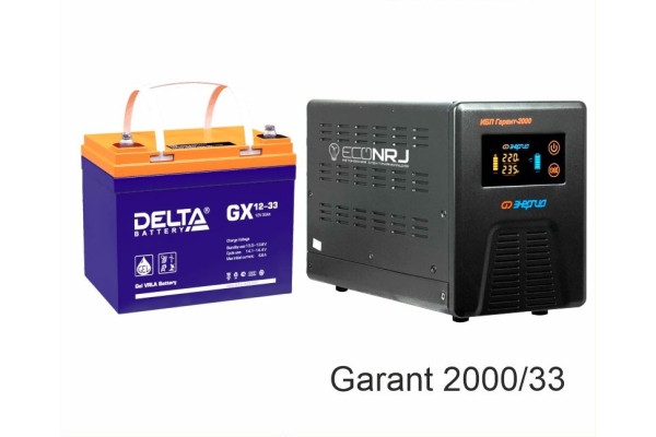 Энергия Гарант-2000 + Delta GX 12-33