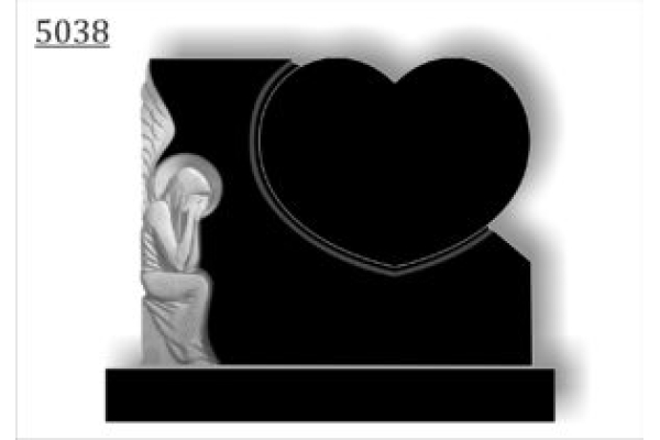 Детский гранитный памятник «Сердце»
