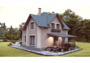 Строительство жилого дачного дома