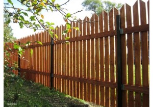 Деревянный забор (штакетник) 1,8 м