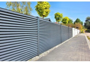 Забор жалюзи  высота 2 м полимерное покрытие