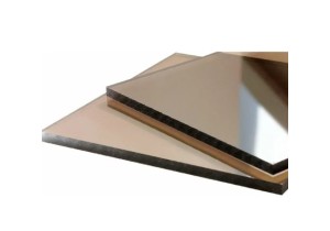 Лист монолитного поликарбоната 4 мм  коричневый