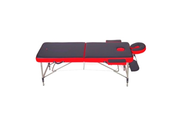 Двухсекционный алюминиевый массажный стол AL-2-13