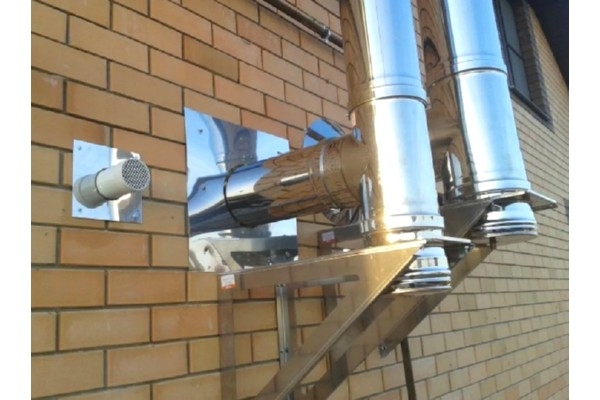 Монтаж вентиляции  для газового котла