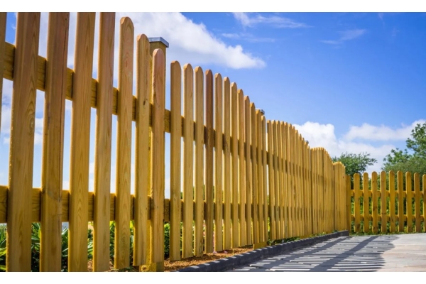 Деревянный забор (штакетник) 2,0 м 