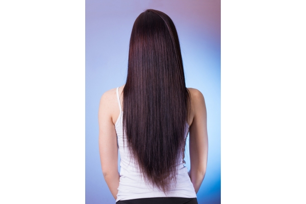 Кератиновое выпрямление на длинные волосы от поясницы