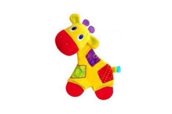 Развивающая игрушка с прорезывателями Самый мягкий друг, Жираф
