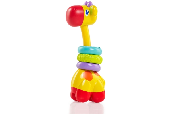 Развивающая игрушка-прорезыватель Веселый жираф