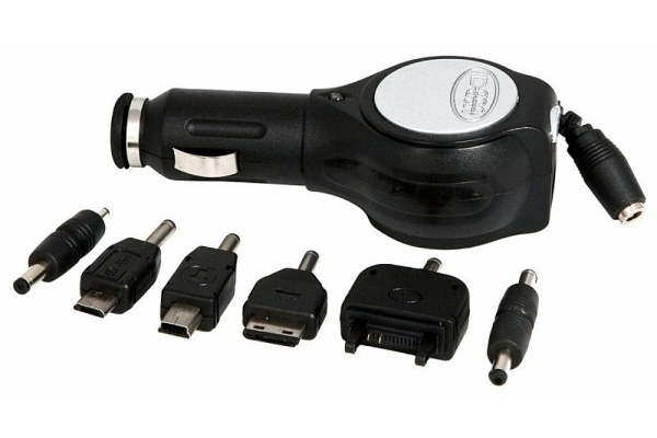 Прикуриватель разветвитель для USB Torino +переходники для зарядки устройств 6шт 12-24V