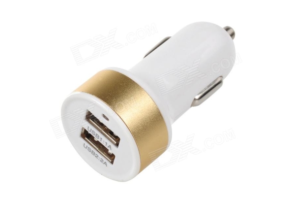 Прикуриватель разветвитель для USB на 2 гнезда черный YB-6 Dc-12-24v, Dc5v=2.1A/1A Torino