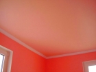 Тканевый цветной потолок