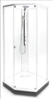 Душевая кабина IDO Showerama 8-5 100x100 (белый профиль, тонированное стекло)