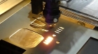 Лазерный раскрой алюминия 10мм