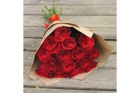 Красная роза 80 см