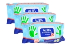 AURA Влажные салфетки Антибактериальные Derma Protect  с Крышкой Ромашка (рука)