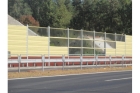 Шумоизоляционный забор, высота 8 м