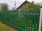 Забор из евроштакетника полимерный 1.7 м