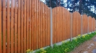 Деревянный забор (штакетник) 1,5 м