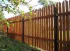 Деревянный забор (штакетник) 1,8 м