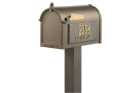 Кованый почтовый ящик на ножке
