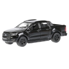 Инерционная металлическая модель - Ford Ranger пикап, черный, 12 см, открываются двери
