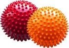 Мячи массажные ЕЖИКИ 6,5 см, оранжевый и красный Альпина Пласт