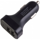Прикуриватель разветвитель для USB на 2 гнезда WIIIX UCC-2-15B (2,1А/1,0А )