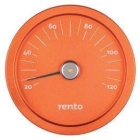 RENTO Термометр алюминиевый для сауны, облепиха, арт. 263792