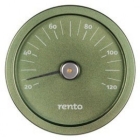RENTO Термометр алюминиевый круглый для сауны, хвоя, артикул 263791