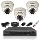 Комплект видеонаблюдения - для помещений на 3 AHD камеры 5.0MP